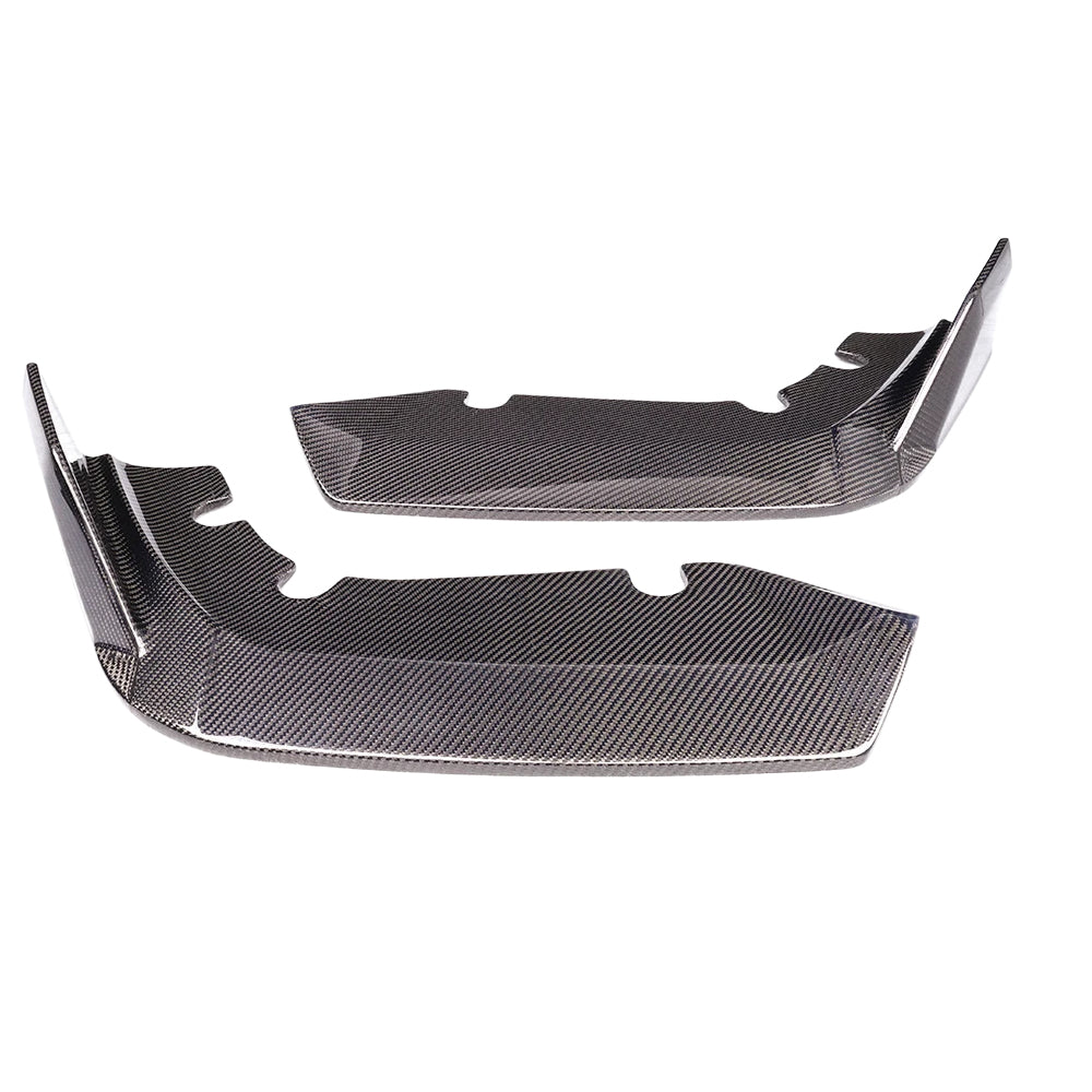 BMW F95 X5M CARBON FIBER V STYLE FRONT SPLITTER (2020+)