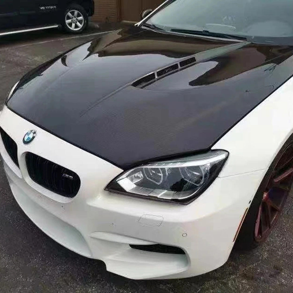 BMW 6 SERIES & M6 F06/F12/F13 CARBON FIBER VENTED BONNET