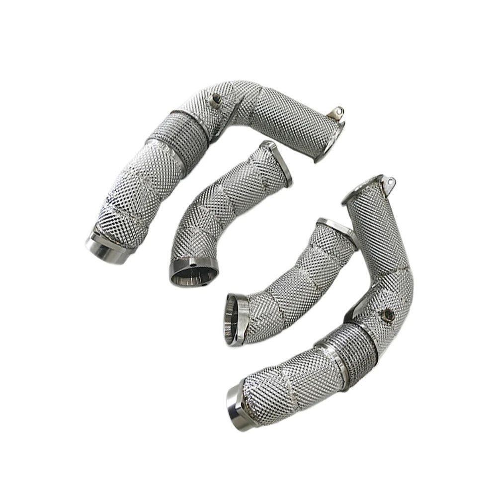 BMW M5 G90/G99 CATLESS DOWNPIPES WITH HEATSHIELD (2024+)