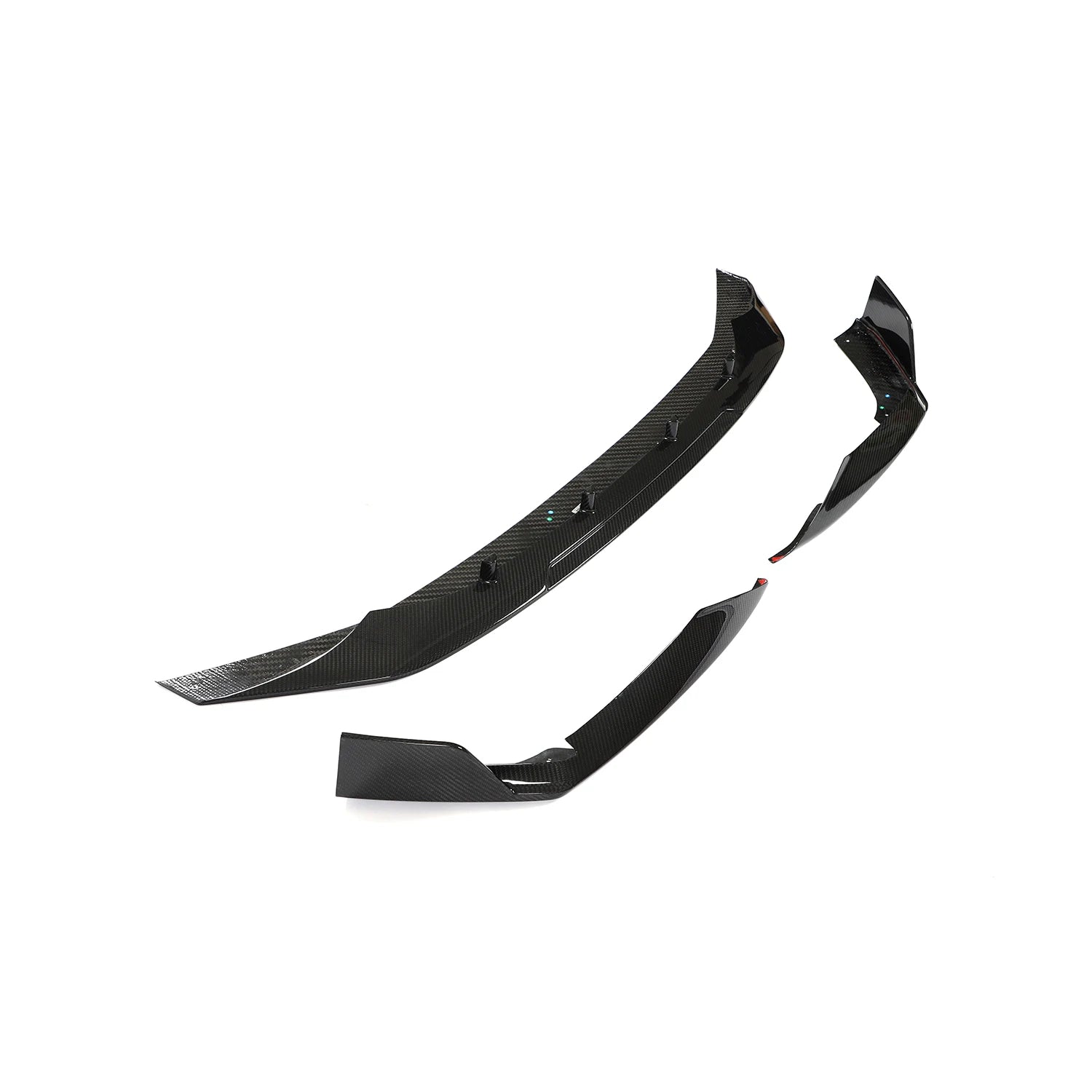 AUDI RS6 C8 AVANT CARBON FIBER FRONT SPLITTER (2019+)