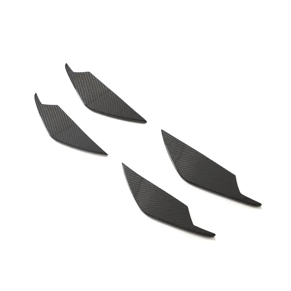 BMW M3 G80/G81 & M4 G82/G83 CARBON FIBER FRONT BUMPER CANARDS