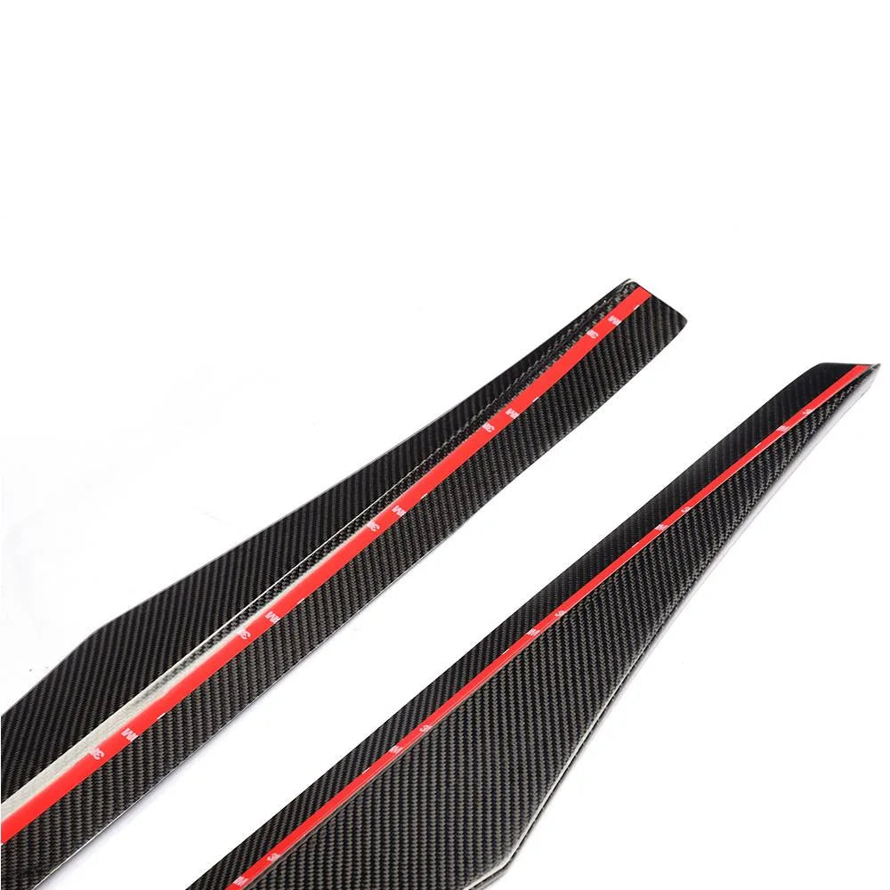 BMW 6 SERIES F06/F12/F13 CARBON FIBER SIDE SKIRTS V STYLE