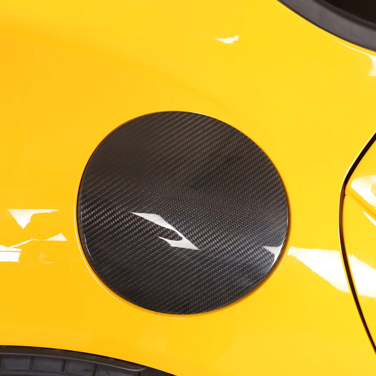 TOYOTA GR SUPRA A90 MK5 CARBON FIBER FUEL CAP TRIM (2019+)