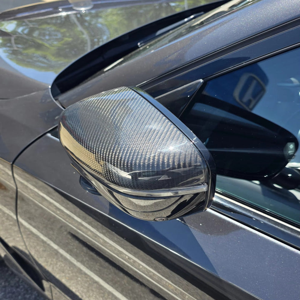 BMW 5 SERIES G30/G31 CARBON FIBER MP STYLE MIRROR COVERS (2017-2020)