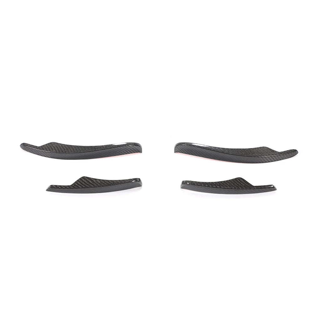 BMW M6 F06/F12/F13 CARBON FIBER FRONT BUMPER CANARDS