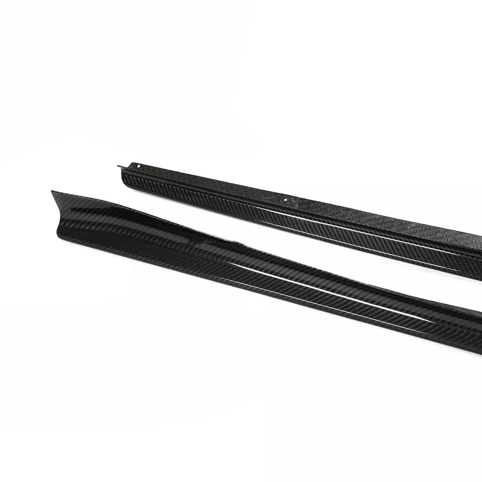 BMW 8 SERIES G16 CARBON FIBER SIDE SKIRTS