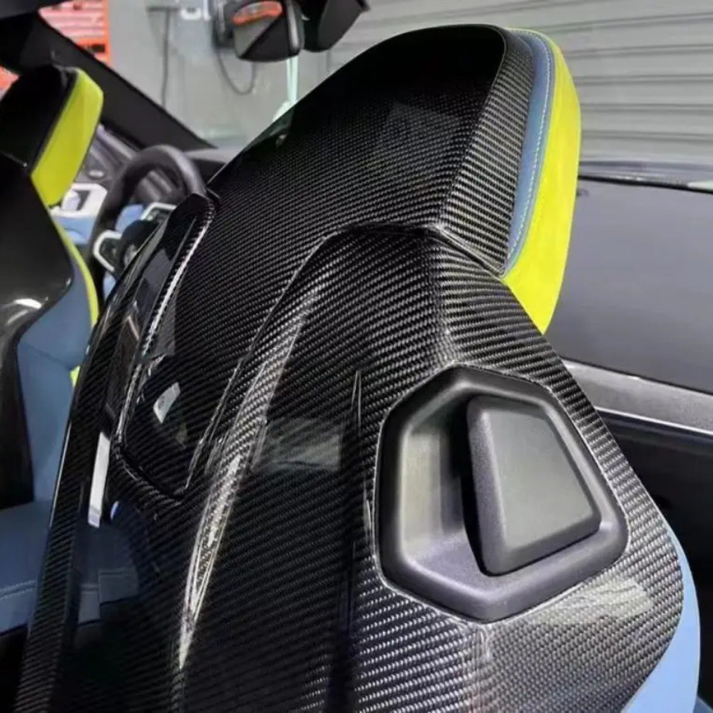 BMW M3 G80/G81 & M4 G82/G83 CARBON FIBER SEAT COVERS