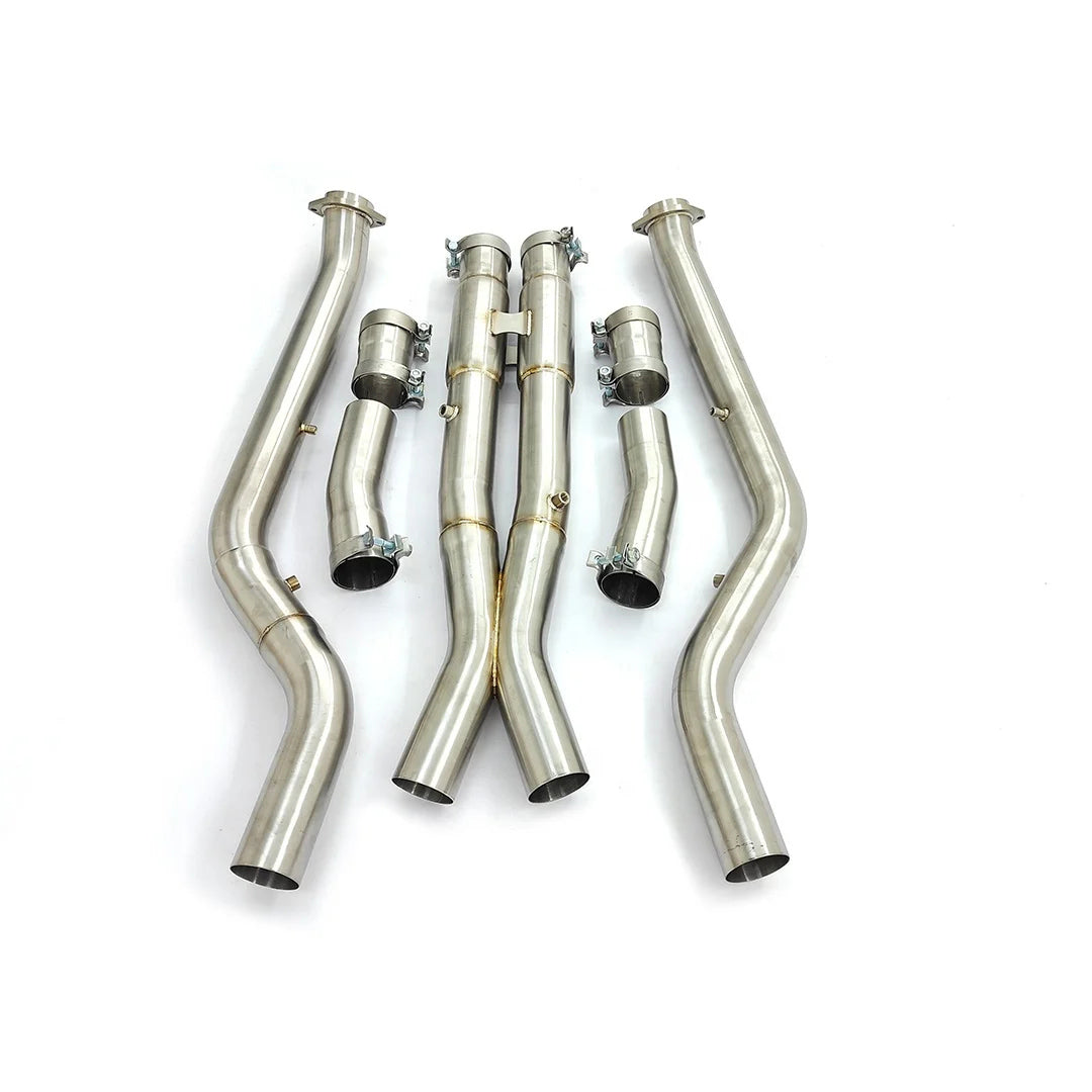 BMW M5 G90 RESONATED MID-PIPE SECTION (2024+)