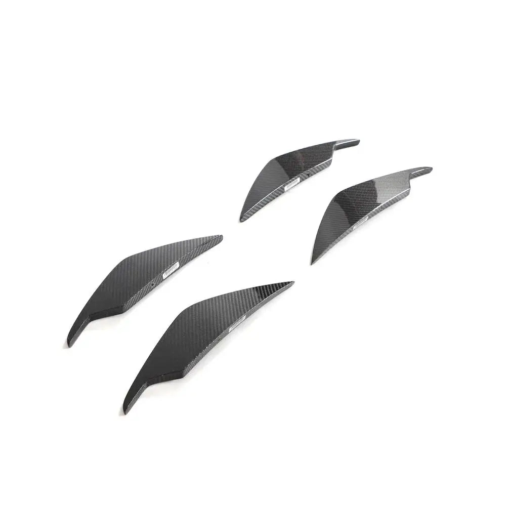 BMW M3 G80/G81 & M4 G82/G83 CARBON FIBER FRONT BUMPER CANARDS