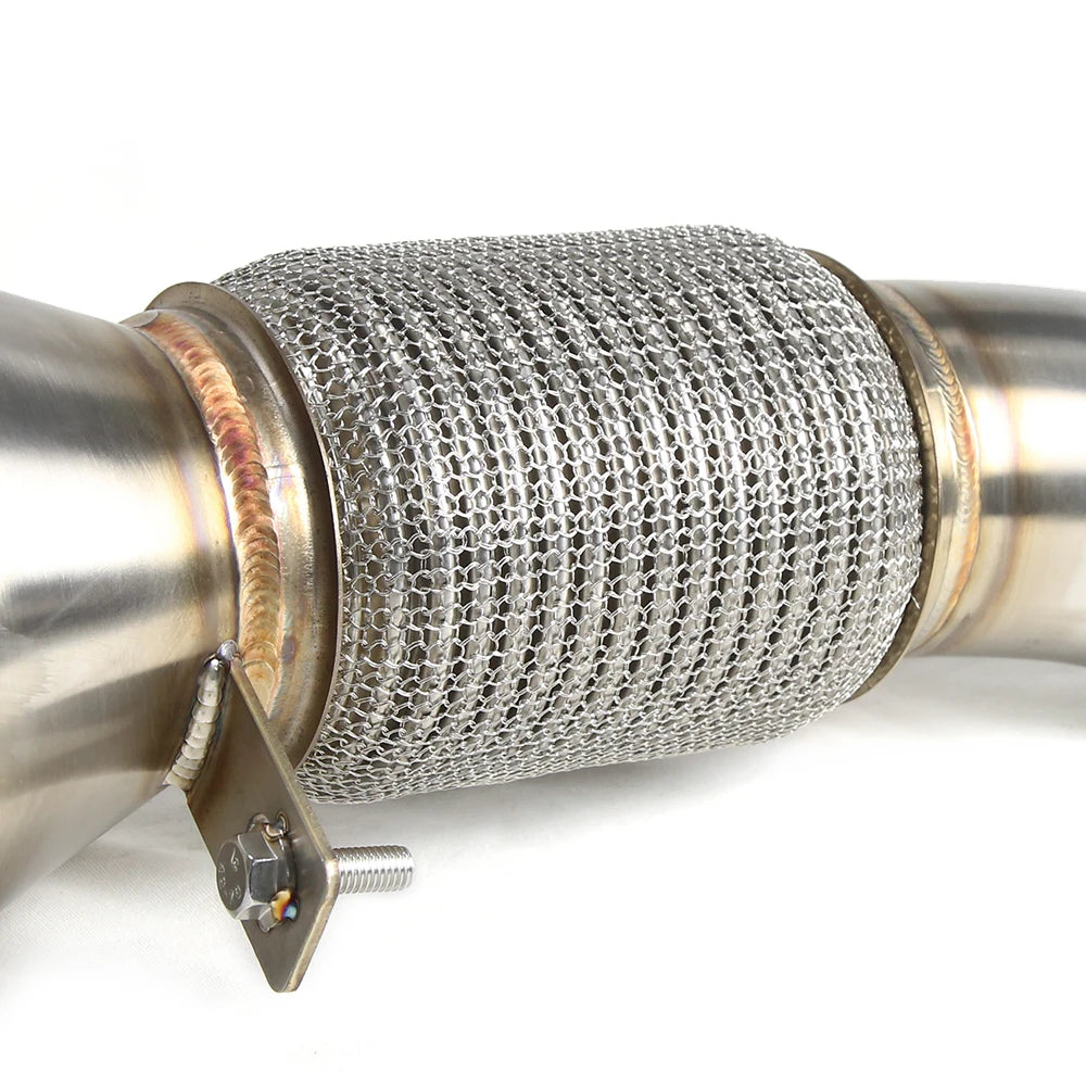 BMW 3 SERIES G20 M340i & 4 SERIES G22 M440i CATLESS DOWNPIPE WITH GPF/OPF BRACKET (B58 GEN3)