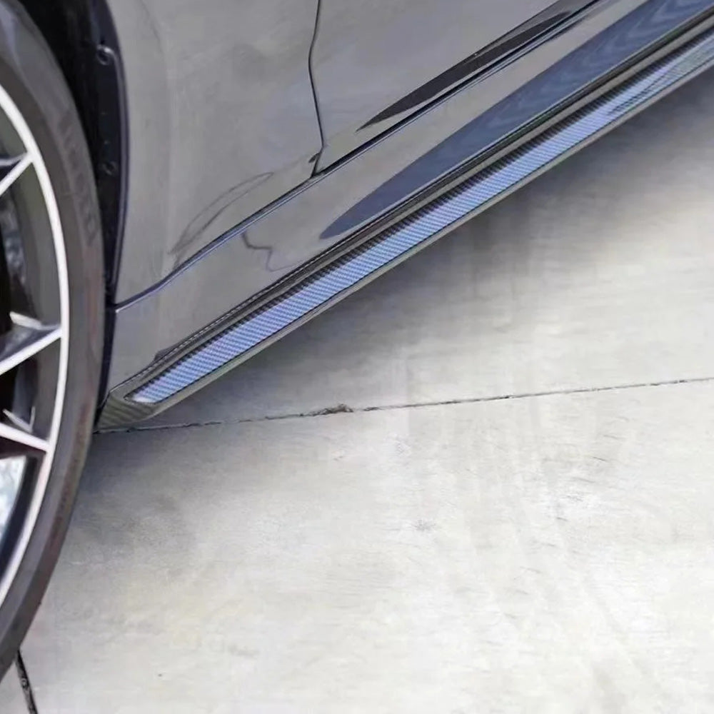 BMW M8 F91/F92 COUPE CARBON FIBER 3D STYLE SIDE SKIRTS