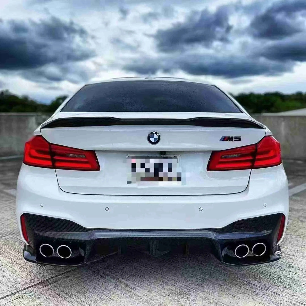 BMW M5 F90 CARBON FIBER REAR TRUNK SPOILER