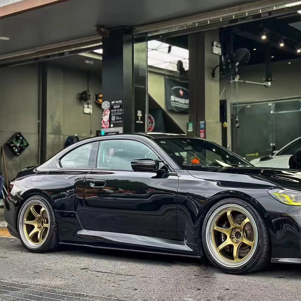 BMW M2 G87 CARBON FIBER SIDE SKIRTS (2023+)