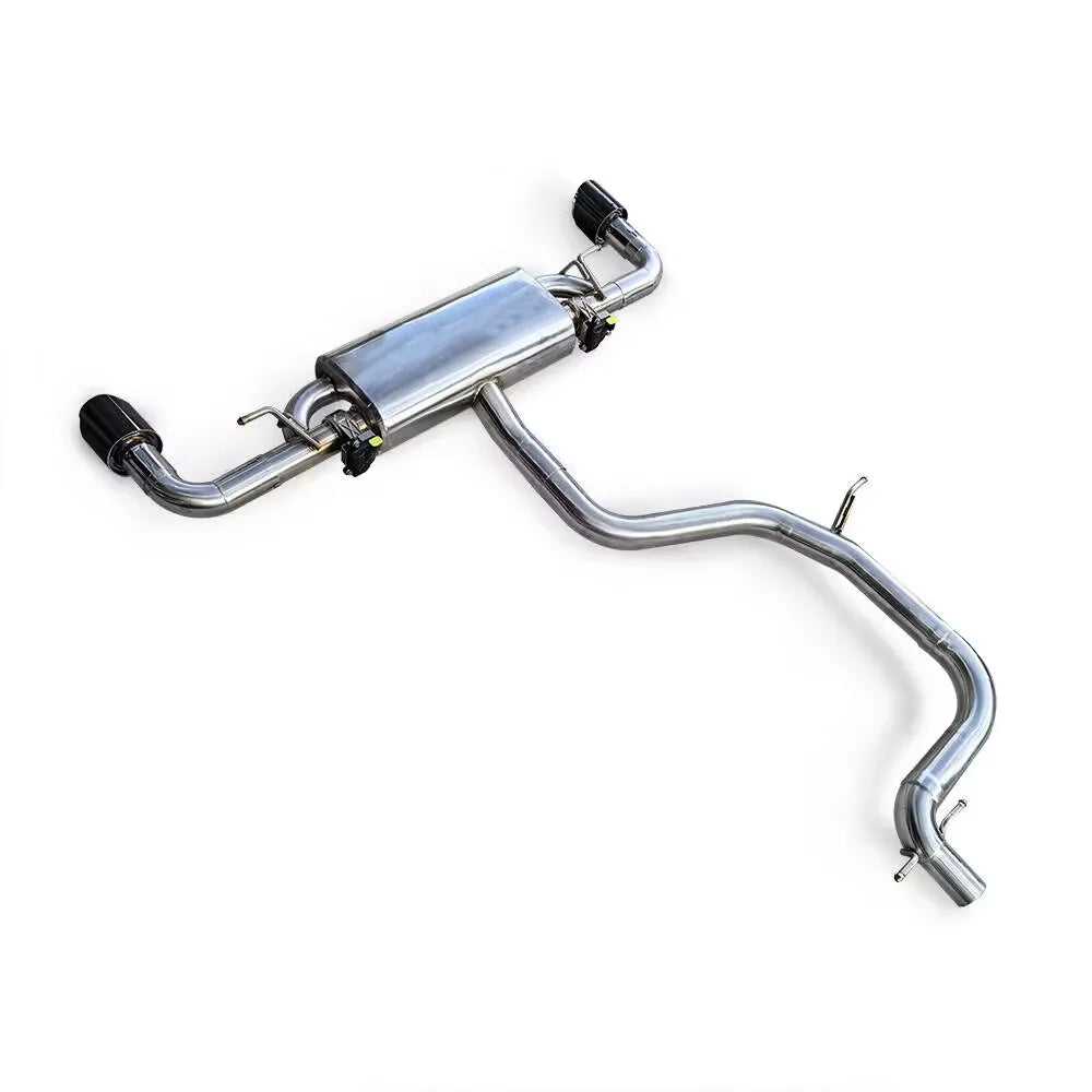 AUDI TT MK2 8J 2.0 PETROL VALVED CATBACK EXHAUST (2006-2014)