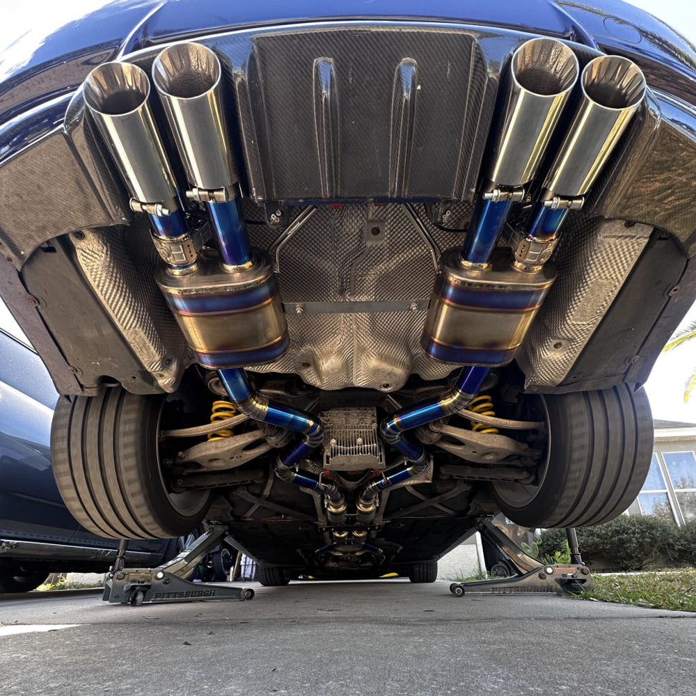 BMW M3 E90/E92/E93 TITANIUM VALVED CATBACK EXHAUST