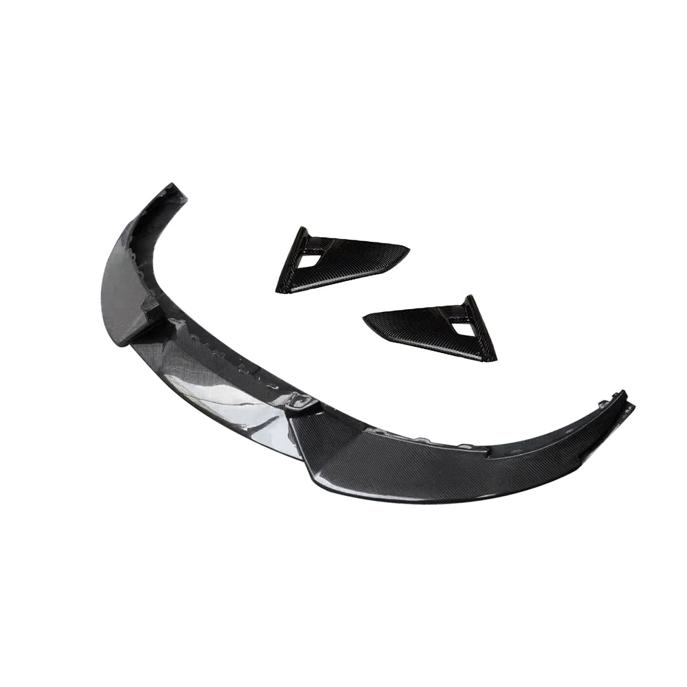 Porsche Taycan 9J1 Base & 4S Carbon Fiber Front Lip V1 (2020–2023)