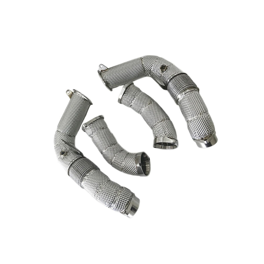 BMW M5 G90/G99 CATLESS DOWNPIPES WITH HEATSHIELD (2024+)