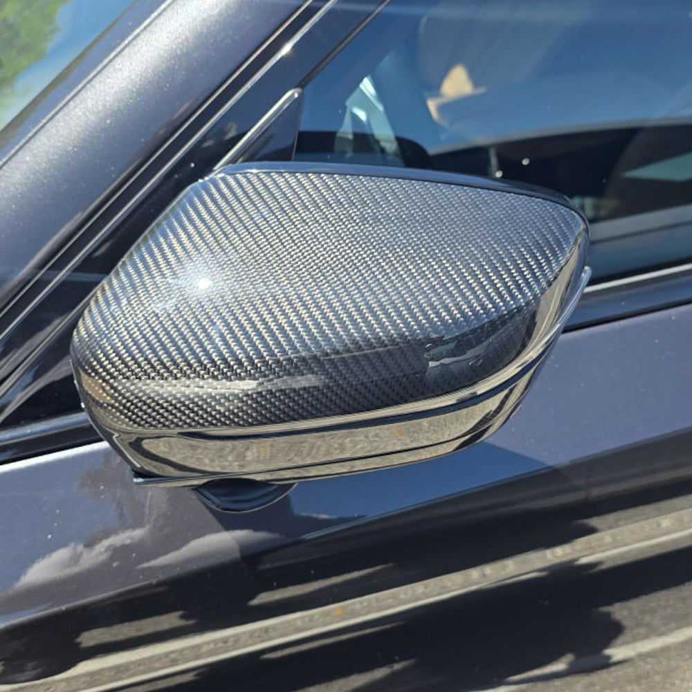 BMW 5 SERIES G30/G31 CARBON FIBER MP STYLE MIRROR COVERS (2017-2020)