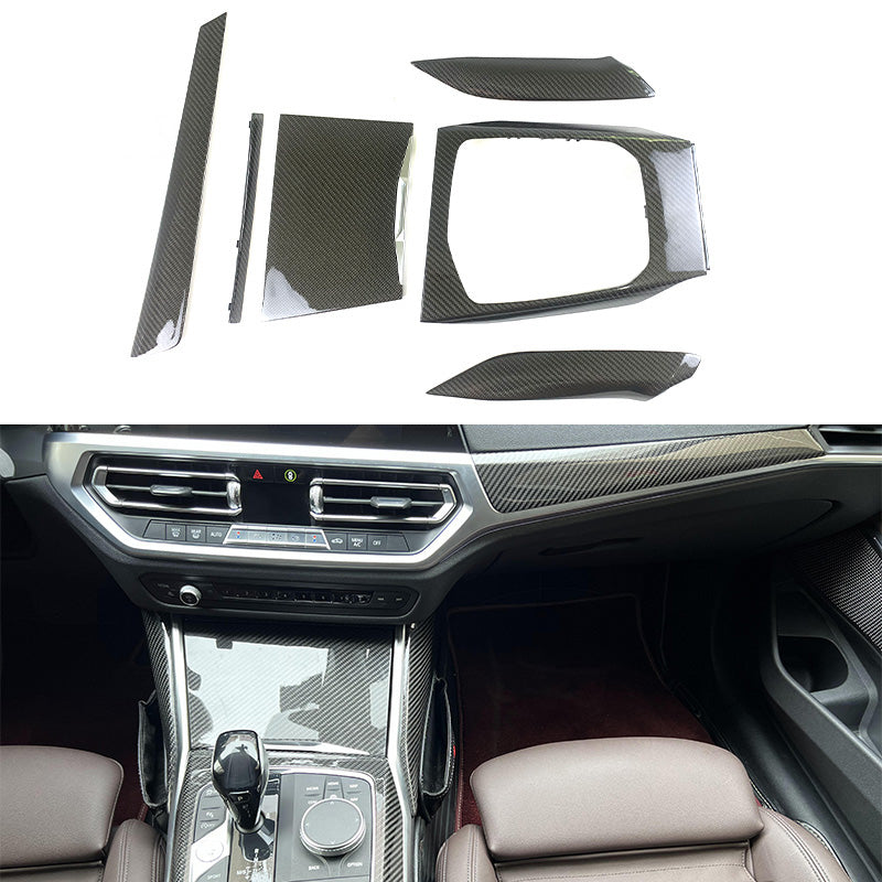 BMW 3 SERIES G20/G21 (2019-2022) CARBON FIBER INTERIOR TRIMS REPLACEMENT (LHD)