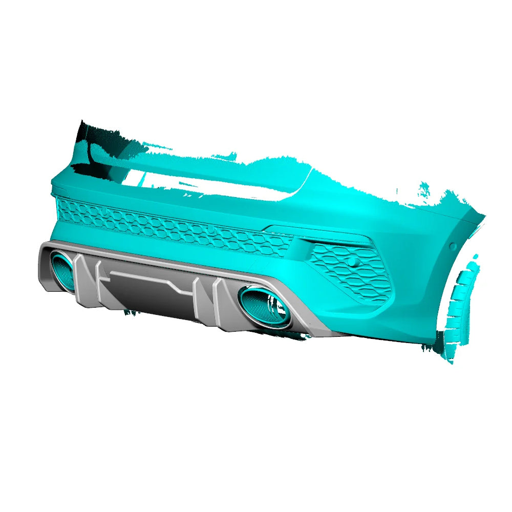 AUDI RS3 8Y SEDAN CARBON FIBER REAR DIFFUSER