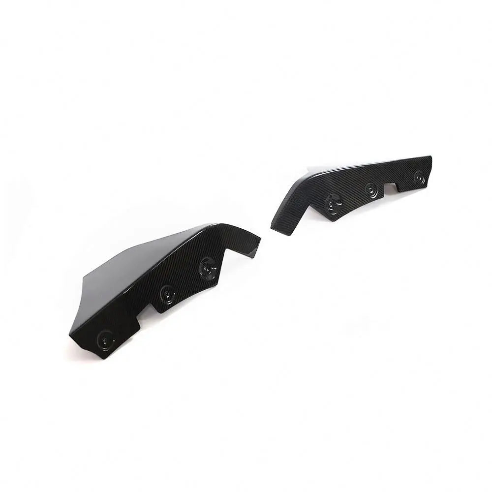 TOYOTA GR SUPRA A90 MK5 CARBON FIBER REAR BUMPER FLAPS (2019+)