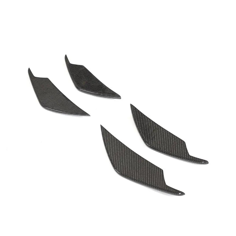 BMW M3 G80/G81 & M4 G82/G83 CARBON FIBER FRONT BUMPER CANARDS