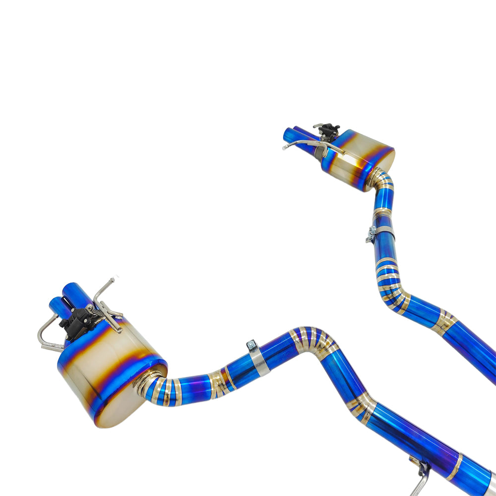 MERCEDES AMG E63/E63S W213 TITANIUM VALVED CATBACK EXHAUST