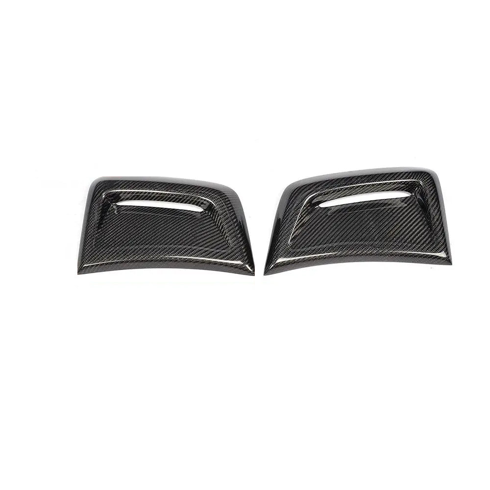 MERCEDES C63 W204 CARBON FIBER FRONT BUMPER AIR VENTS (2012-2014)