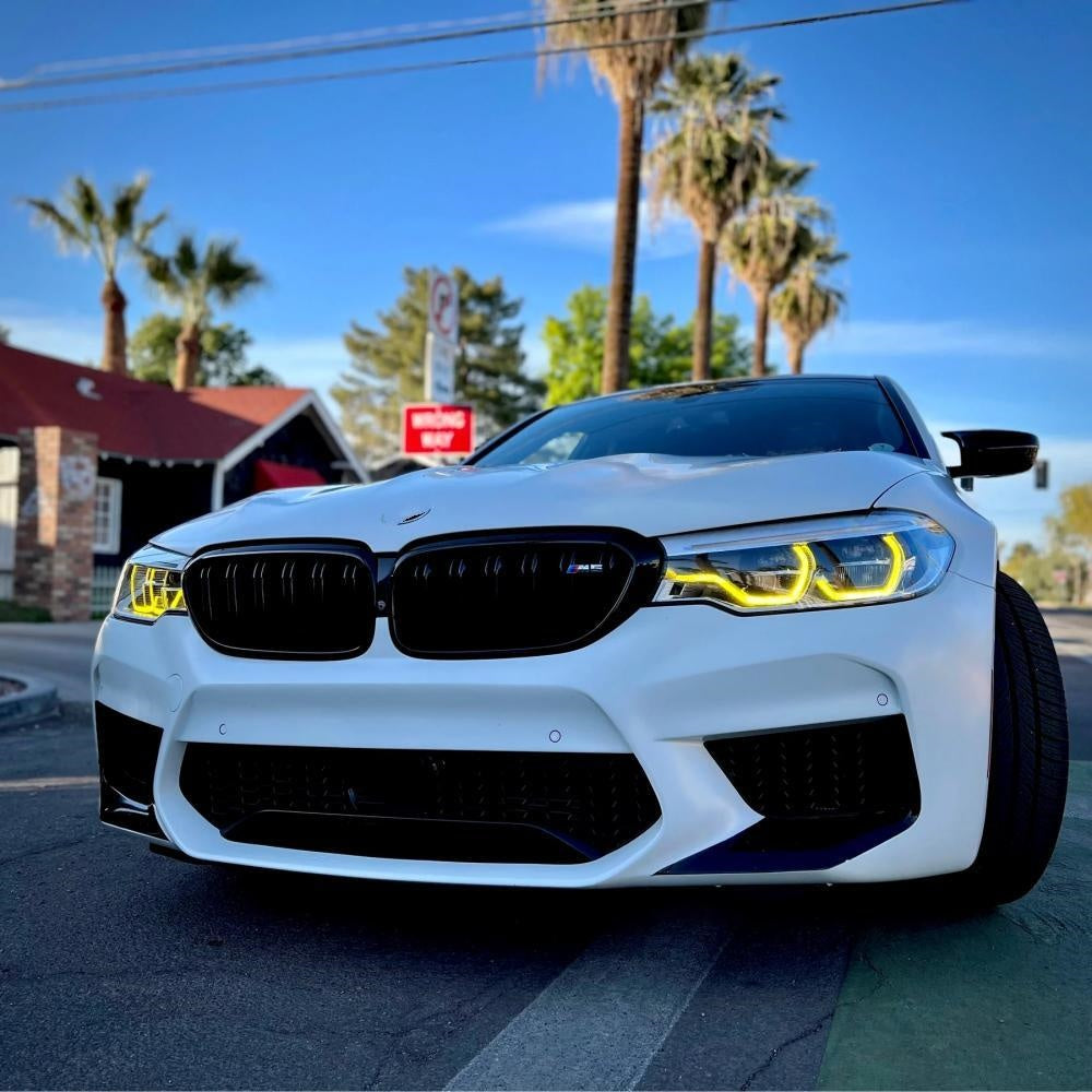 BMW 5 SERIES G30/G31 & M5 F90 CSL STYLE YELLOW DRLS