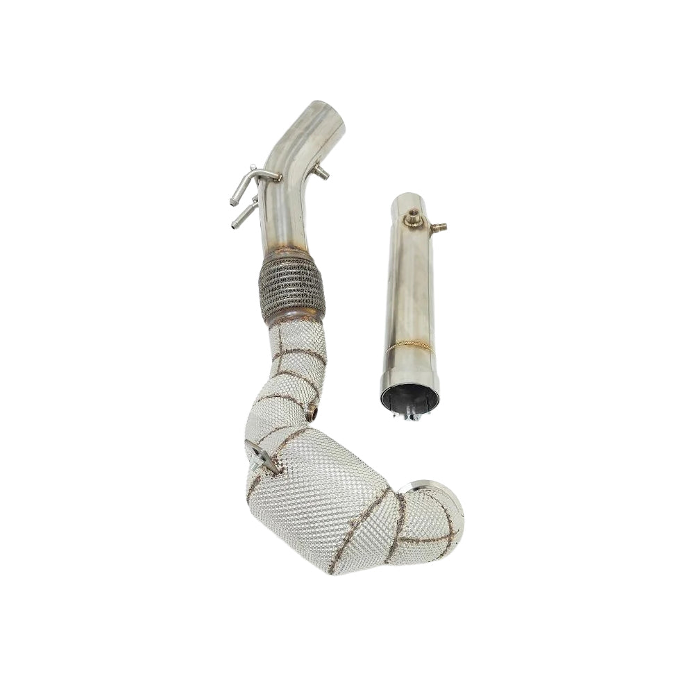 VOLKSWAGEN GOLF GTI MK 7.5 HIGH FLOW CATTED DOWNPIPE WITH OPF