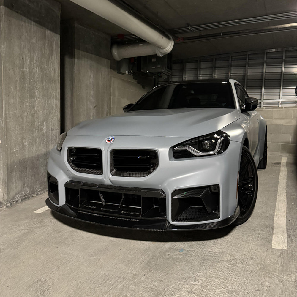 BMW M2 G87 CARBON FIBER FRONT BUMPER LOWER GRILLE