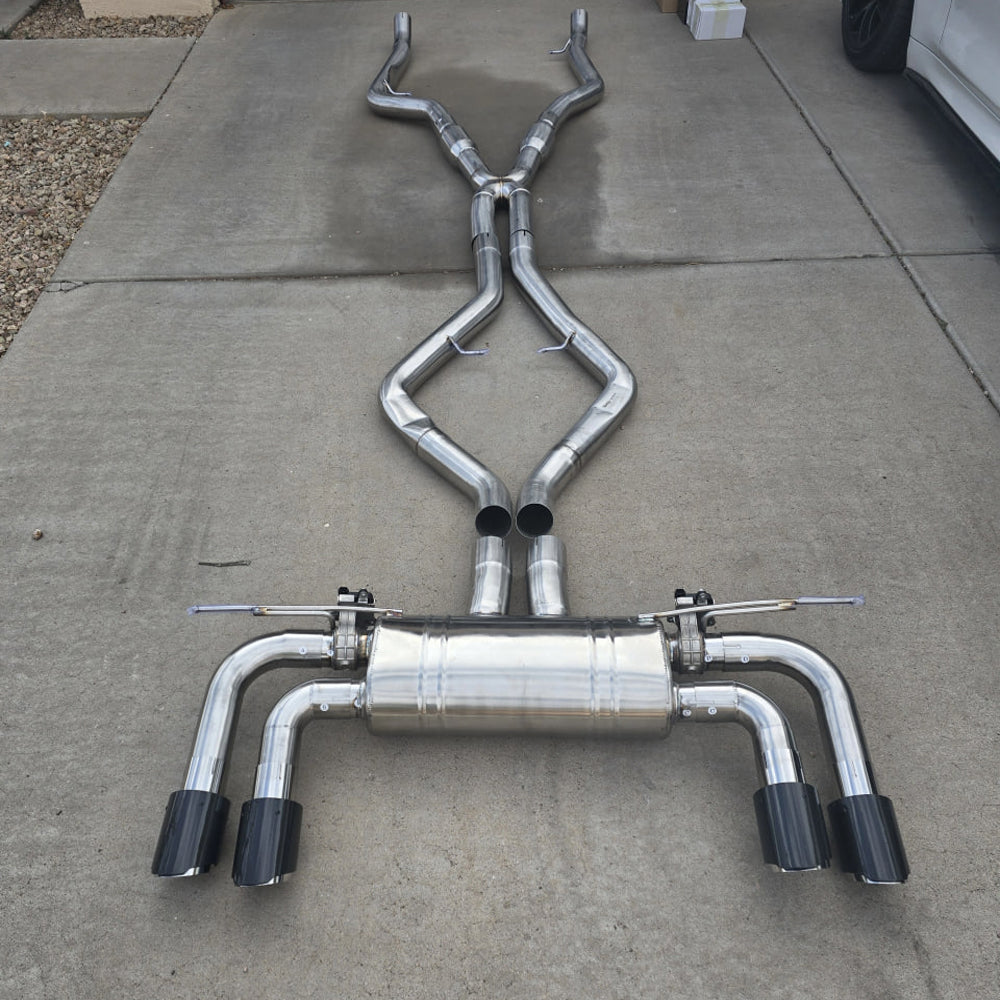BMW X5M F85 & X6M F86 VALVED CATBACK EXHAUST