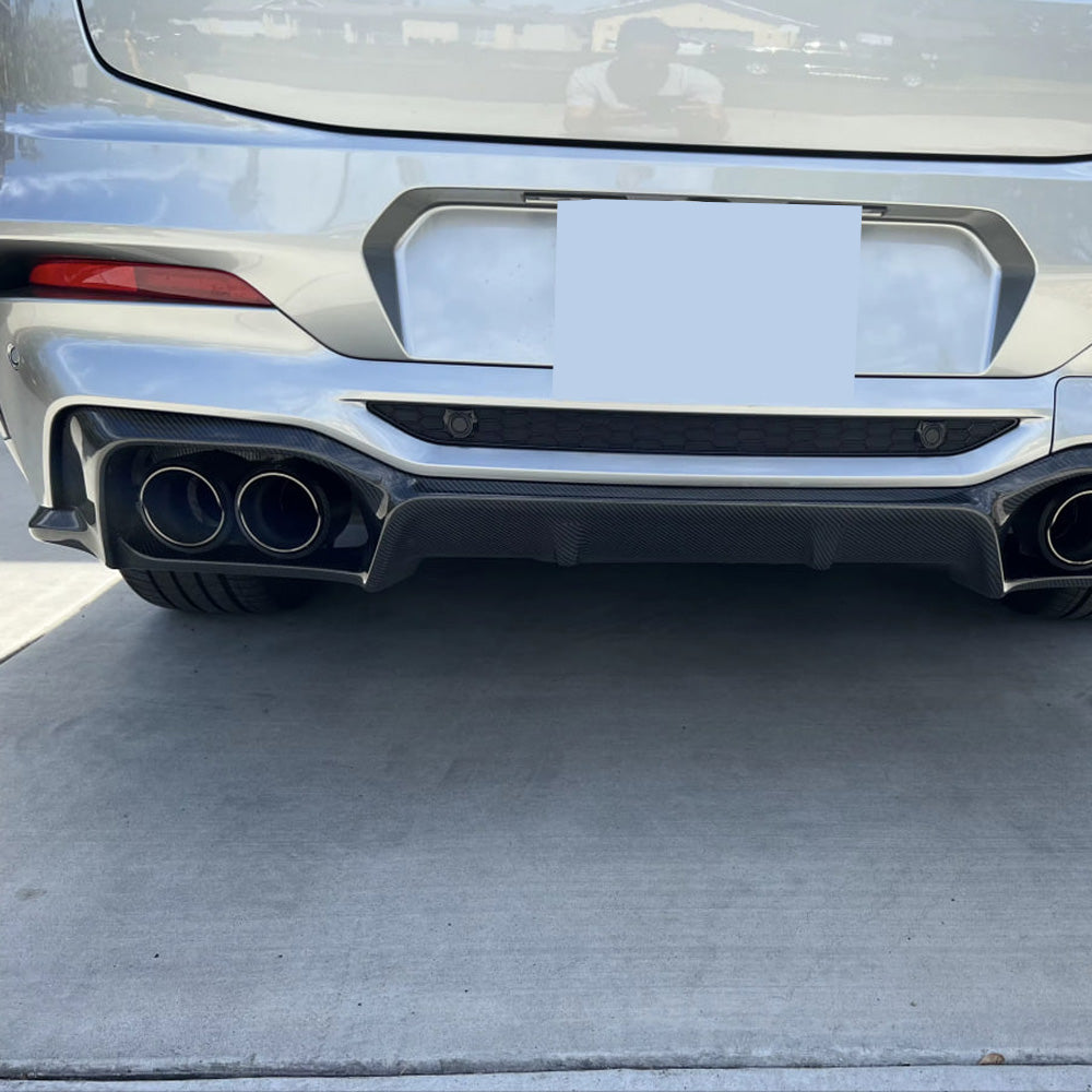 BMW X4M F98 CARBON FIBER 3D STYLE REAR DIFFUSER