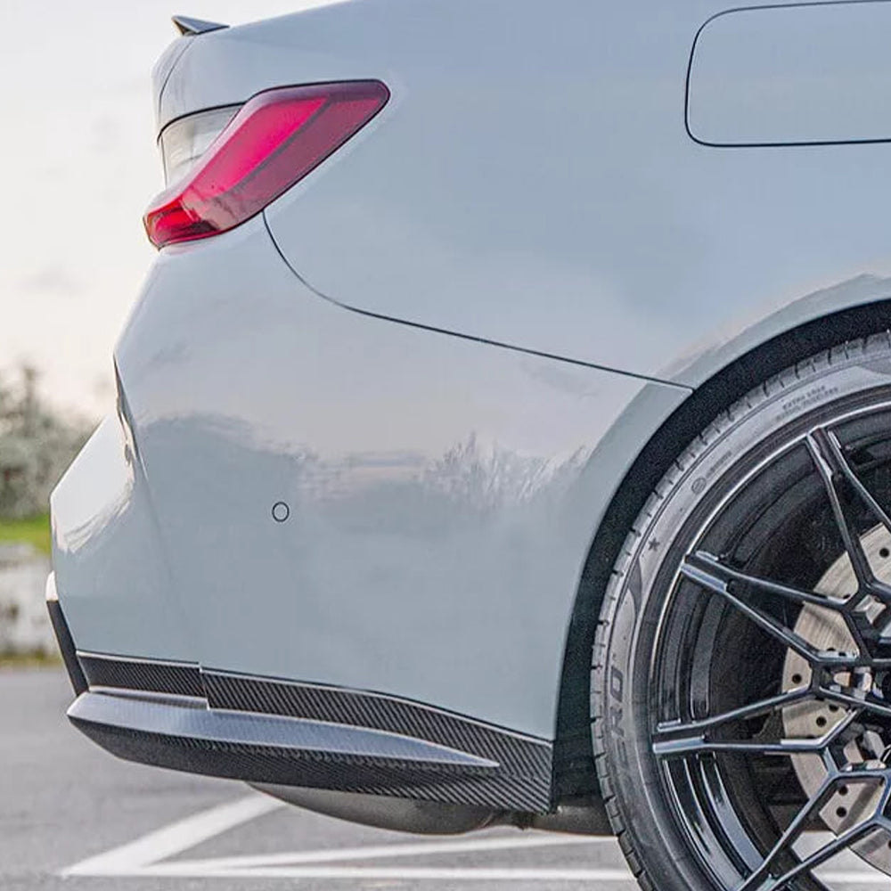 BMW M3 G80/G81 & M4 G82/G83 CARBON FIBER REAR DIFFUSER CANARDS