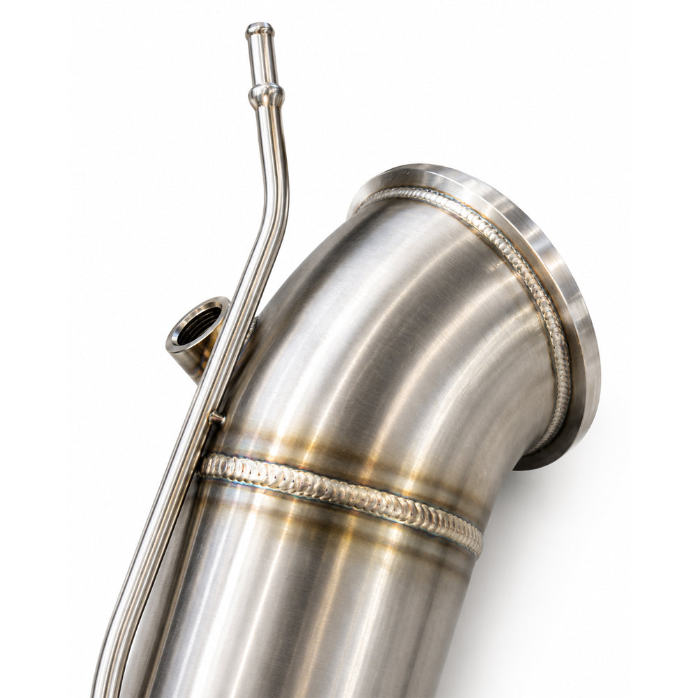 BMW B48 G & F CHASSIS CATLESS DOWNPIPE WITH OPF/GPF & V-Band