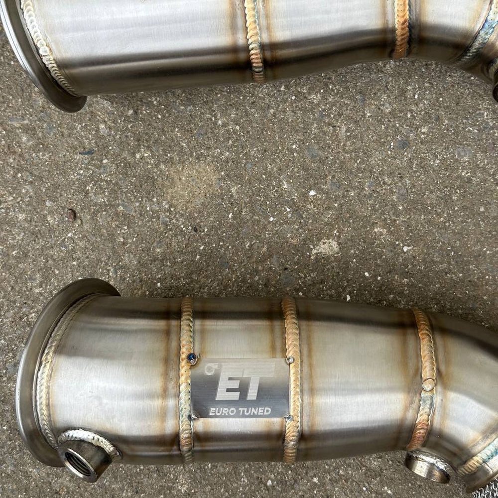 BMW M3 F80 & M4 F82 / F83 S55 3.5" High-Flow Catless Downpipes