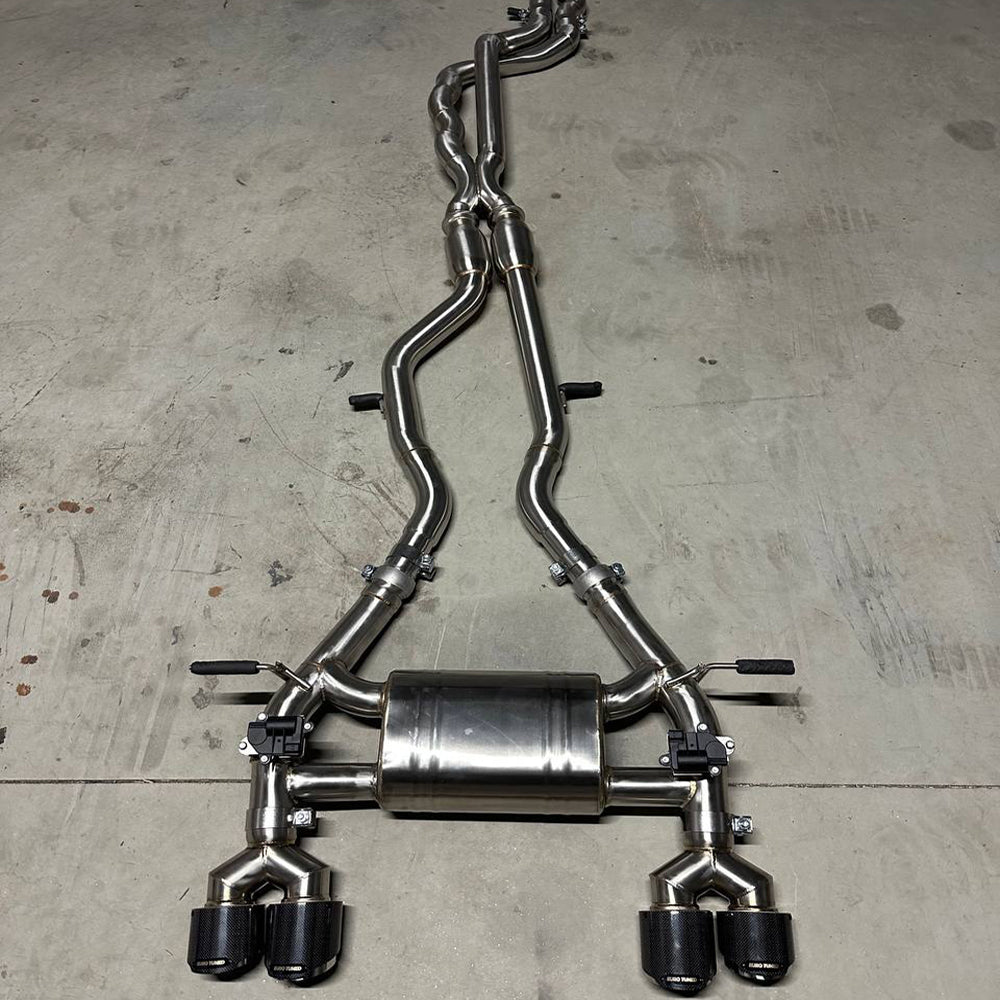 BMW M3/M4 F80/F82/F83 EQUAL LENGTH VALVED CATBACK EXHAUST SYSTEM