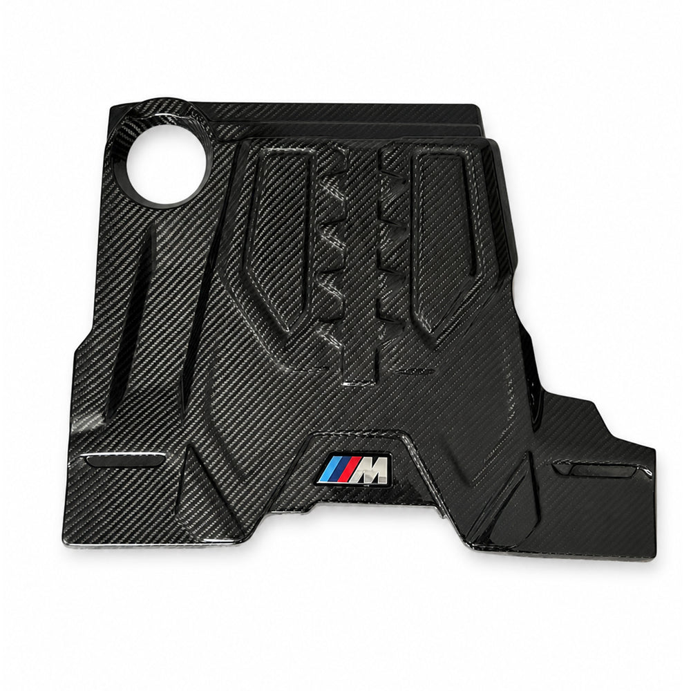 BMW M5 F90 & M8 F91/F92/F93 Carbon Fiber Engine Bay Cover Kit