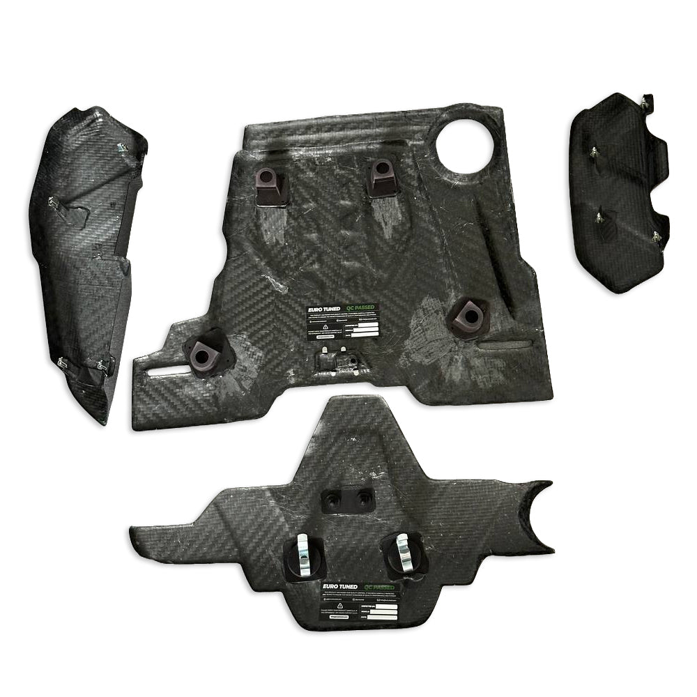 BMW M5 F90 & M8 F91/F92/F93 Carbon Fiber Engine Bay Cover Kit