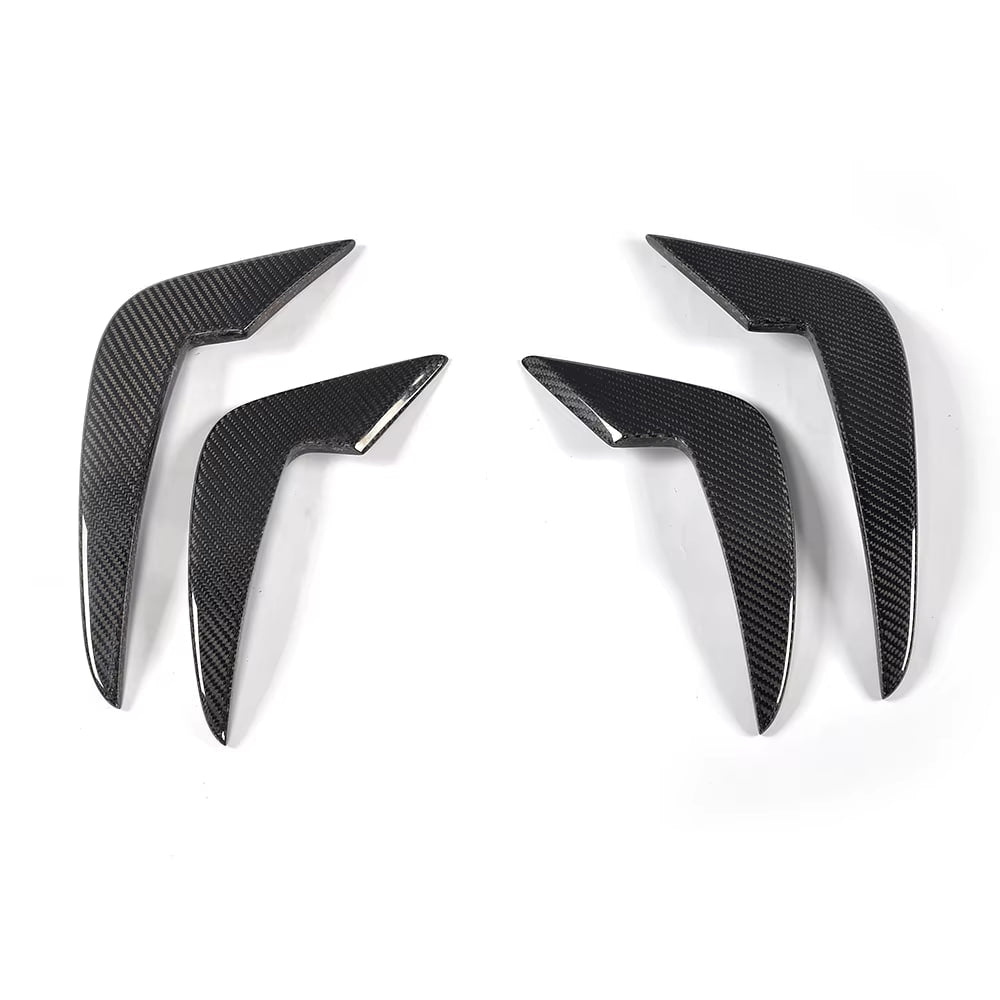 BMW M2 F87 CARBON FIBER FRONT BUMPER CANARDS