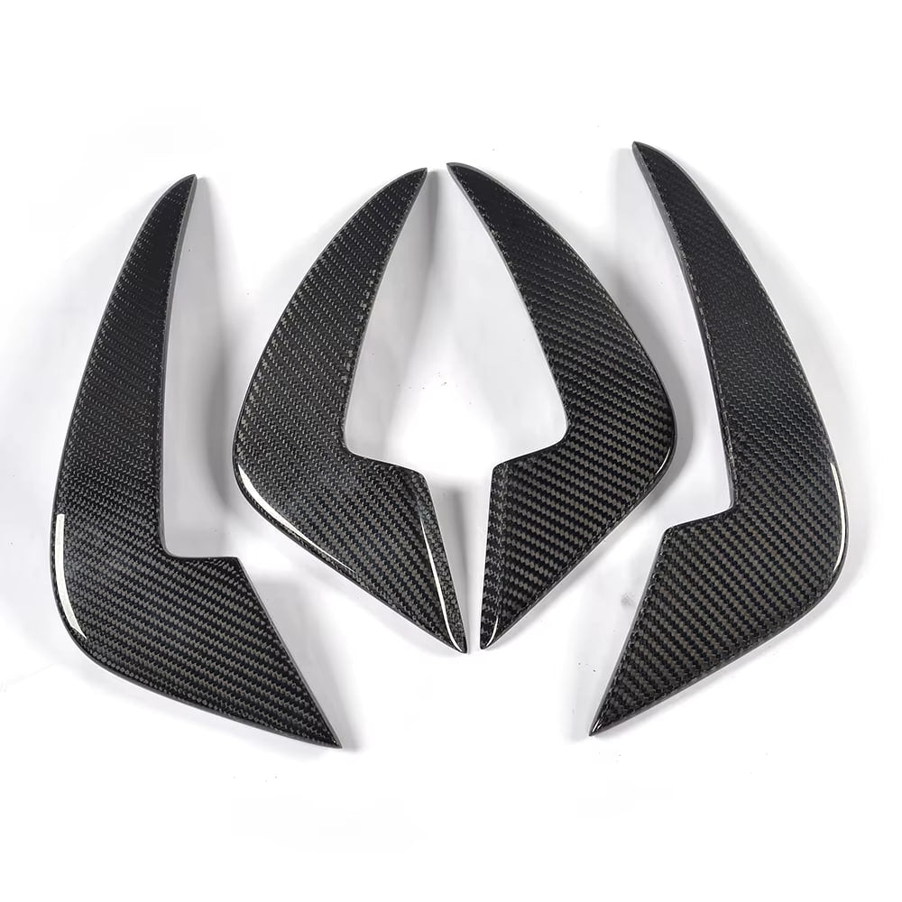 BMW M2 F87 CARBON FIBER FRONT BUMPER CANARDS