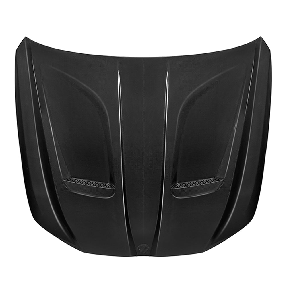 SOOQOO BMW M5 G90/G99 & 5 Series G60/G61 Pre-Preg Carbon Fibre Vented Hood (2024+)