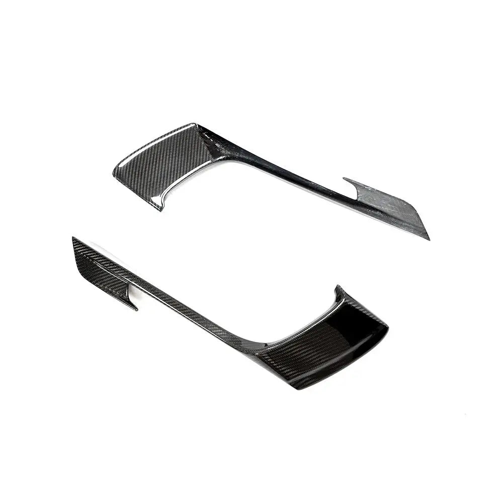 Porsche 718 982 Boxster & Cayman Carbon Fiber Front Bumper Air Intake Trims (2016–2019)