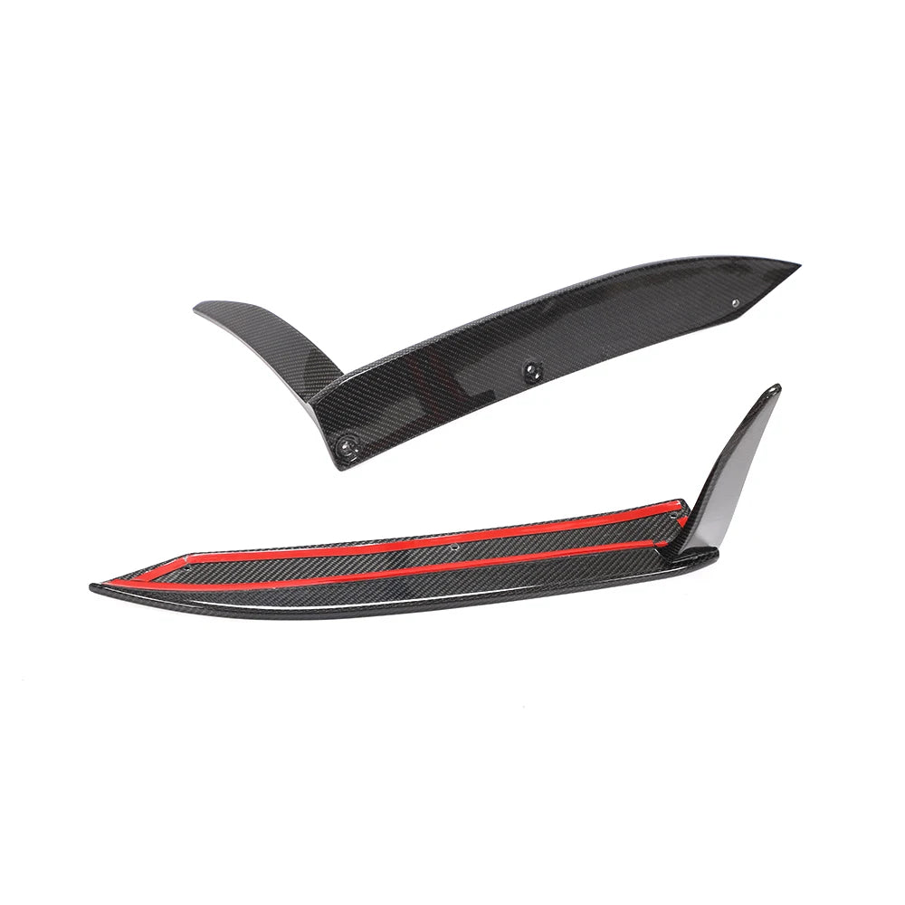 Porsche 911 991.2 Carrera 4 GTS Carbon Fiber Rear Bumper Lower Side Trims (2017–2019)