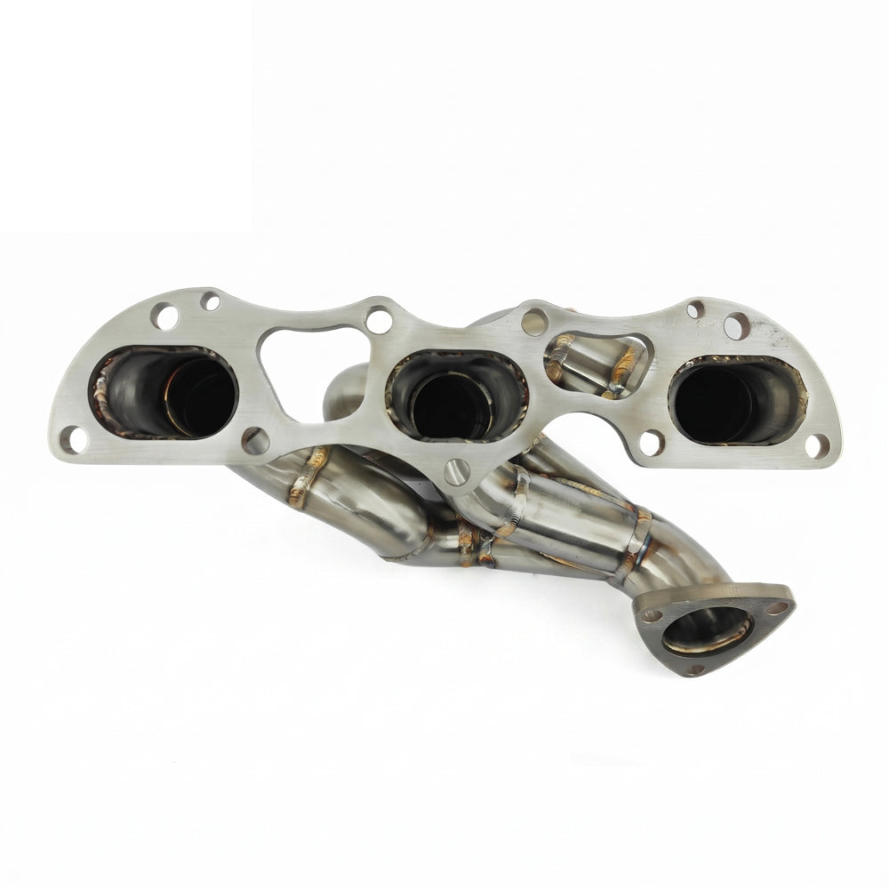 Porsche 911 991.2 Turbo 3.8T Equal-Length Exhaust Headers – Brushed Finish (2017–2019)