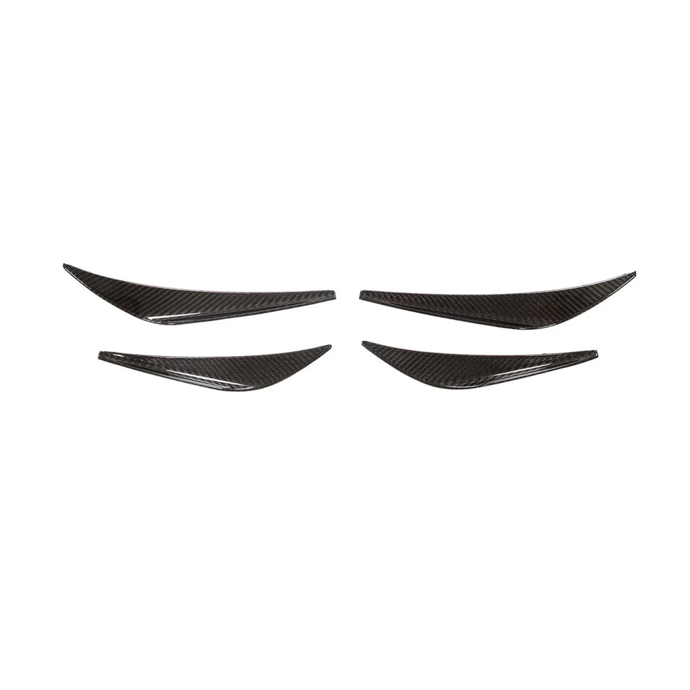 Porsche 911 991 GT3 RS Dry Carbon Fiber Front Bumper Canards (2017–2018)