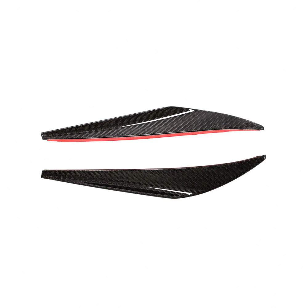 Porsche 911 991 GT3 RS Dry Carbon Fiber Front Bumper Canards (2017–2018)