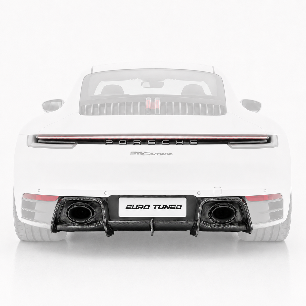 Porsche 911 992.1 Carrera, Targa & GTS Carbon Fiber Rear Diffuser (2019–2023)