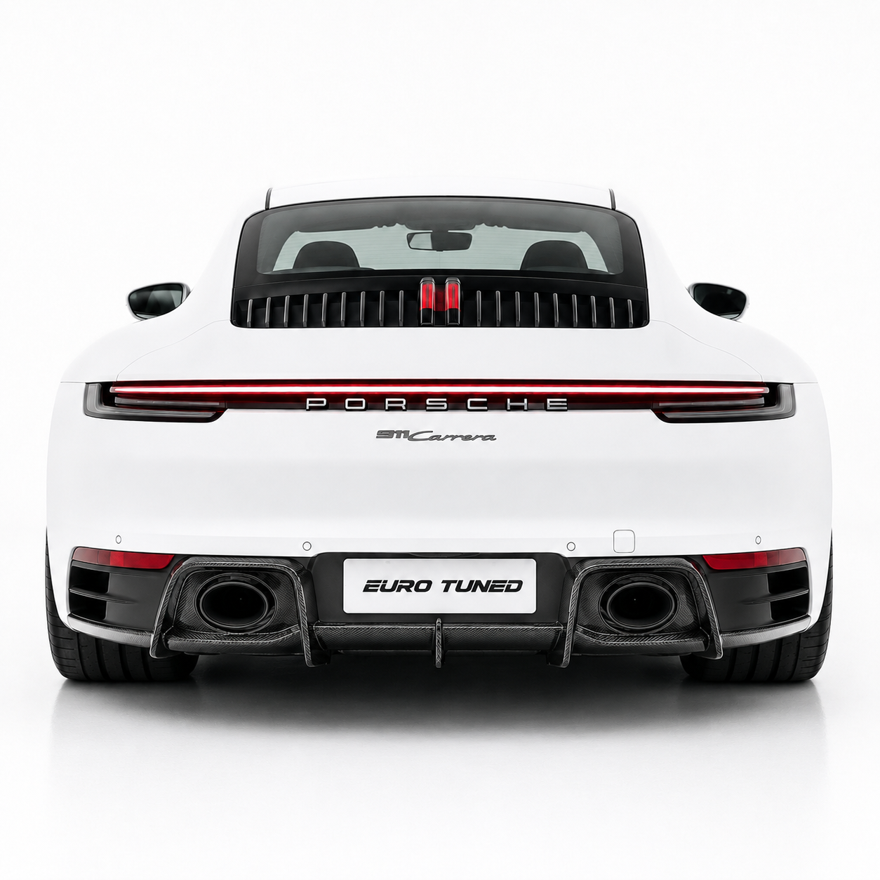Porsche 911 992.1 Carrera, Targa & GTS Carbon Fiber Rear Diffuser (2019–2023)