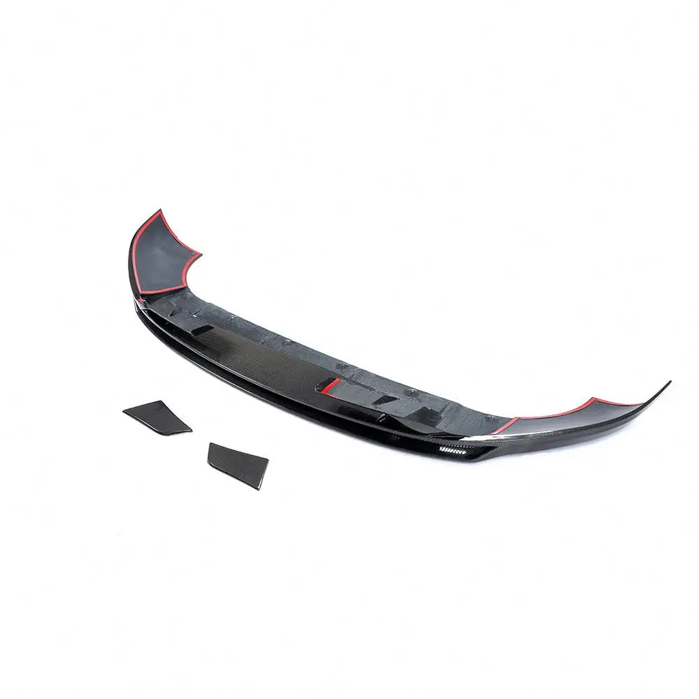 Porsche Cayenne Carbon Fiber Front Bumper Lip (2018–2019)